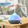500ml Ultrasonic Aromatherapy Humidifier with LED Light & Essential Oil Diffuser